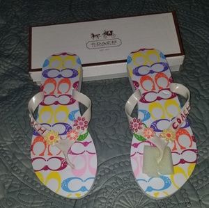 Coach flip flops make an offer